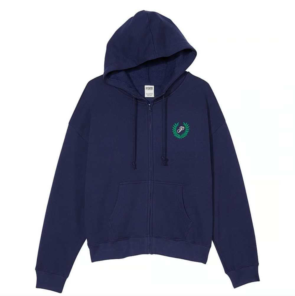 NWT Pink VS Comfy Relaxed Fit Logo Hoodie XL